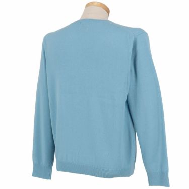 MOCO モコ　メンズ カシミヤ 長袖 Vネック セーター 21-1252030　2025年モデル 詳細9