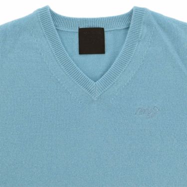 MOCO モコ　メンズ カシミヤ 長袖 Vネック セーター 21-1252030　2025年モデル 詳細11