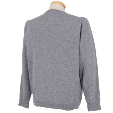 MOCO モコ　メンズ カシミヤ 長袖 クルーネック セーター 21-1252031　2025年モデル 詳細3