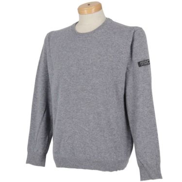 MOCO モコ　メンズ カシミヤ 長袖 クルーネック セーター 21-1252031　2025年モデル 詳細4