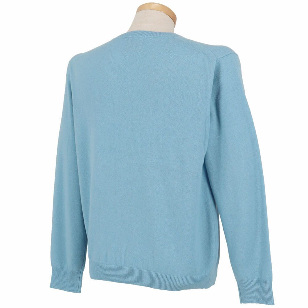 MOCO モコ　メンズ カシミヤ 長袖 クルーネック セーター 21-1252031　2025年モデル 詳細11