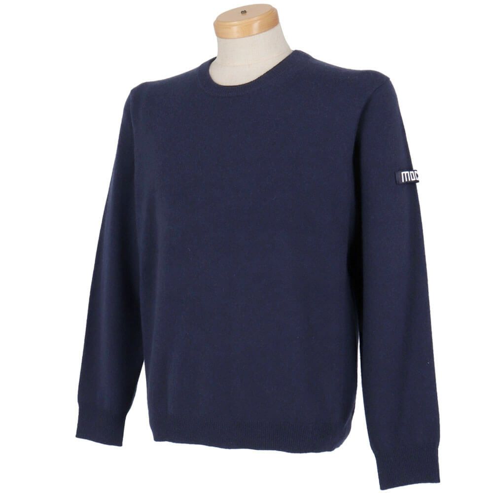 MOCO モコ　メンズ カシミヤ 長袖 クルーネック セーター 21-1252031　2025年モデル 詳細15