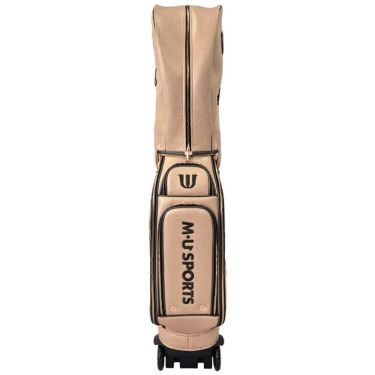 M・U SPORTS エム・ユー スポーツ　ローリングソール キャディバッグ 703R6130 090 ゴールド　2025年モデル ゴールド 詳細2