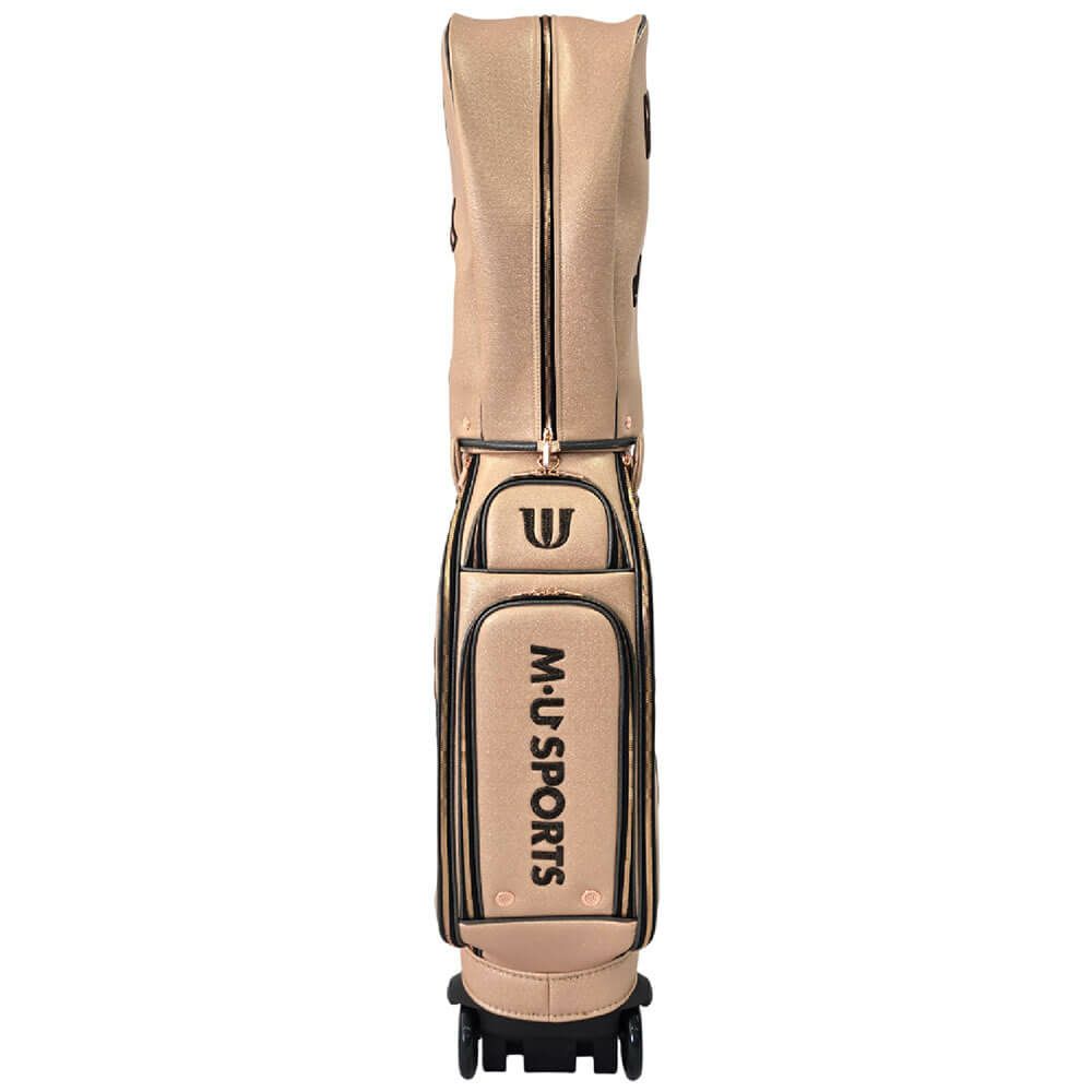 M・U SPORTS エム・ユー スポーツ　ローリングソール キャディバッグ 703R6130 090 ゴールド　2025年モデル ゴールド 詳細2