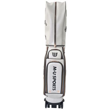 M・U SPORTS エム・ユー スポーツ　ローリングソール キャディバッグ 703R6130 091 シルバー　2025年モデル シルバー 詳細2