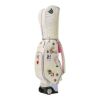 M・U SPORTS エム・ユー スポーツ　ローリングソール キャディバッグ 703R6134 001 ホワイト　2025年モデル ホワイト