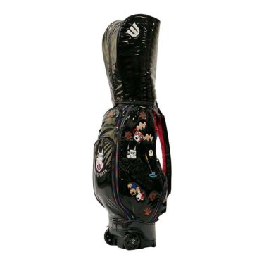 M・U SPORTS エム・ユー スポーツ　ローリングソール キャディバッグ 703R6134 005 ブラック　2025年モデル ブラック