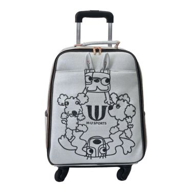 M・U SPORTS エム・ユー スポーツ　キャリーバッグ 703R6230 091 シルバー　2025年モデル シルバー