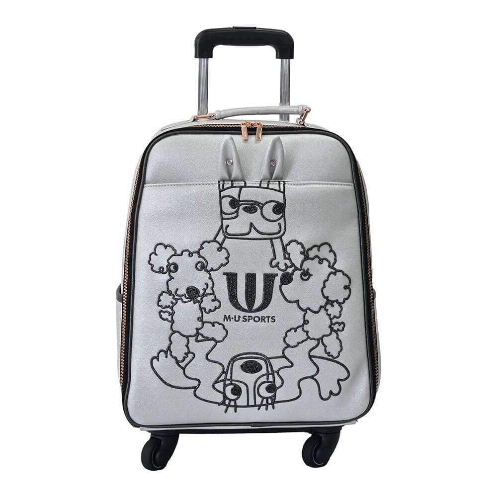 M・U SPORTS エム・ユー スポーツ　キャリーバッグ 703R6230 091 シルバー　2025年モデル シルバー