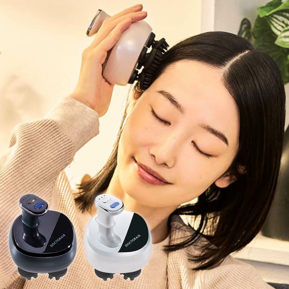 ドクターエア DOCTORAIR　ヘッドスパ EMSスカルプスパ　BSC-01