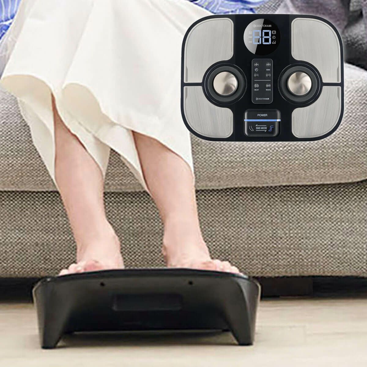 ドクターエア DOCTORAIR　フットケア プレミアム EFC-1　フットケア EFC-01 ブラック