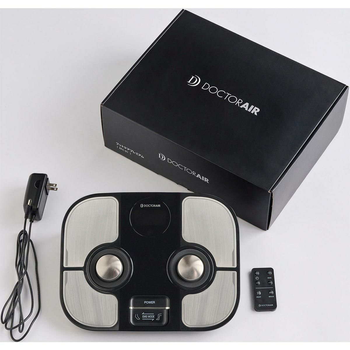 ドクターエア DOCTORAIR　フットケア プレミアム EFC-1　フットケア EFC-01 ブラック 詳細4