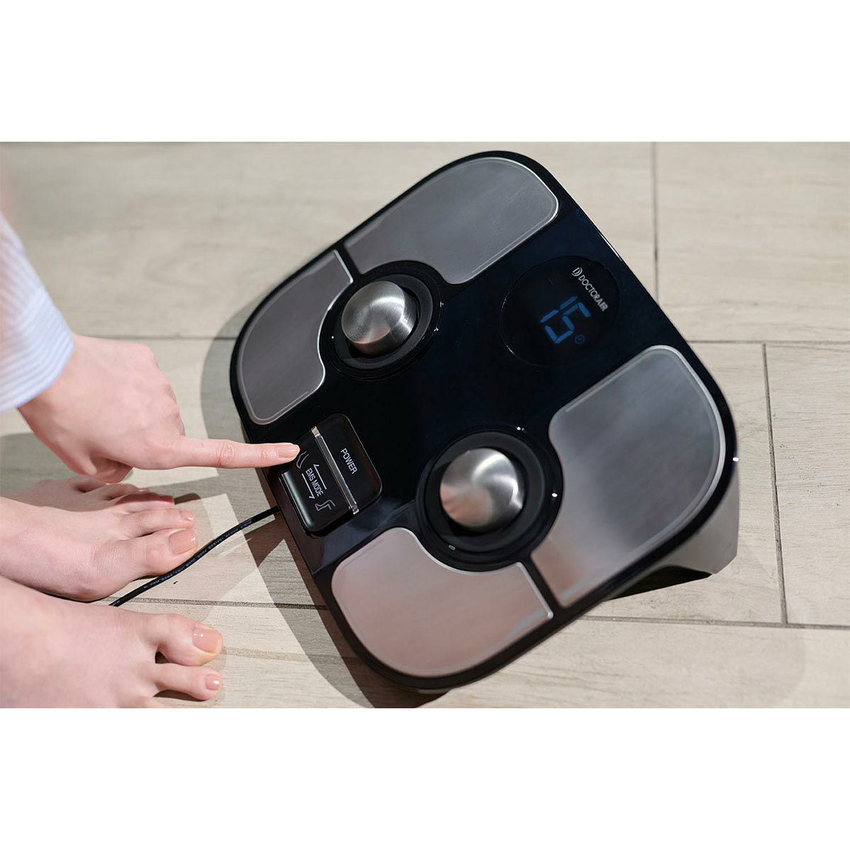 ドクターエア DOCTORAIR　フットケア プレミアム EFC-1　フットケア EFC-01 ブラック 詳細6