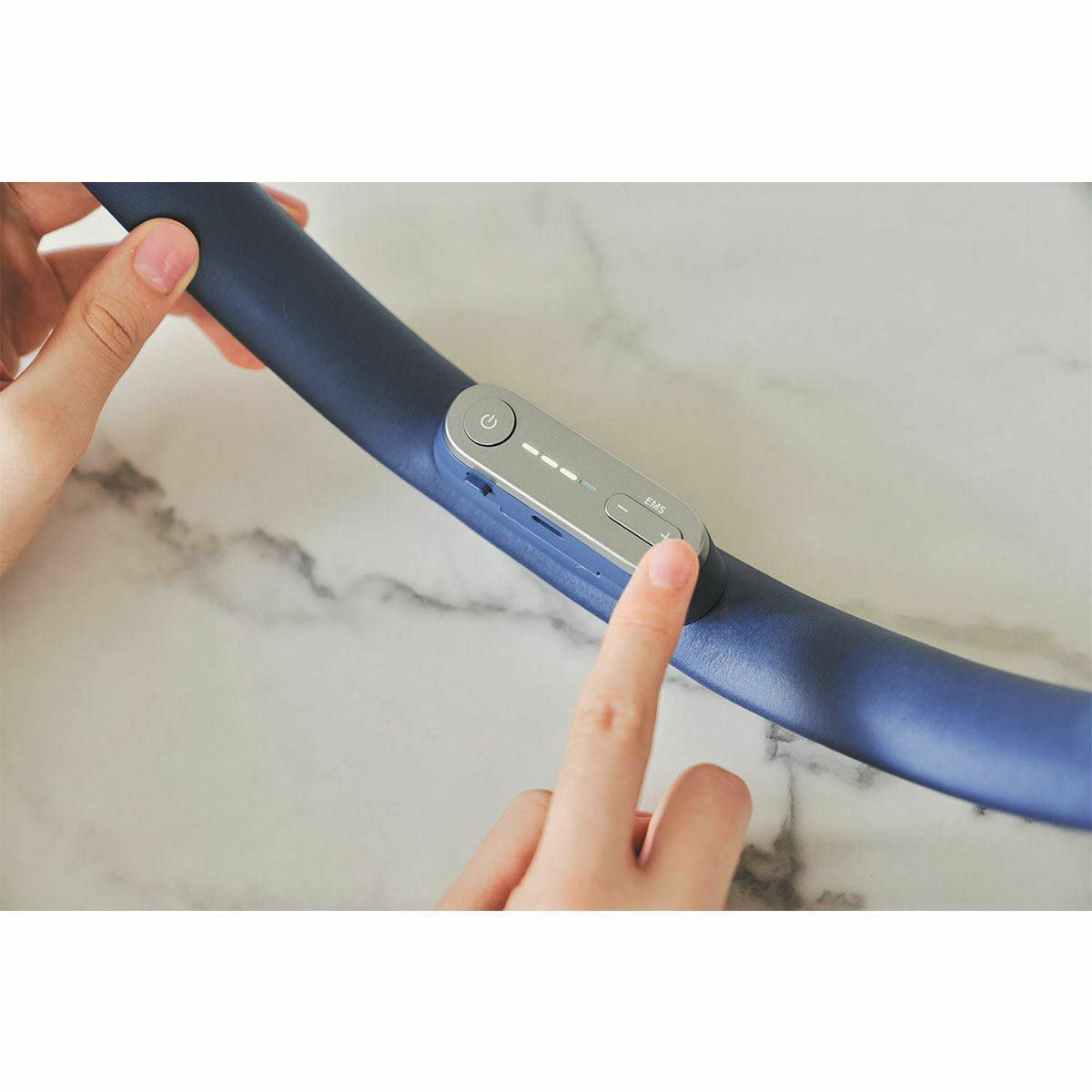 ドクターエア DOCTORAIR　ピラティスリング　エクササイズ用品 EPR-02 ブルー 詳細4