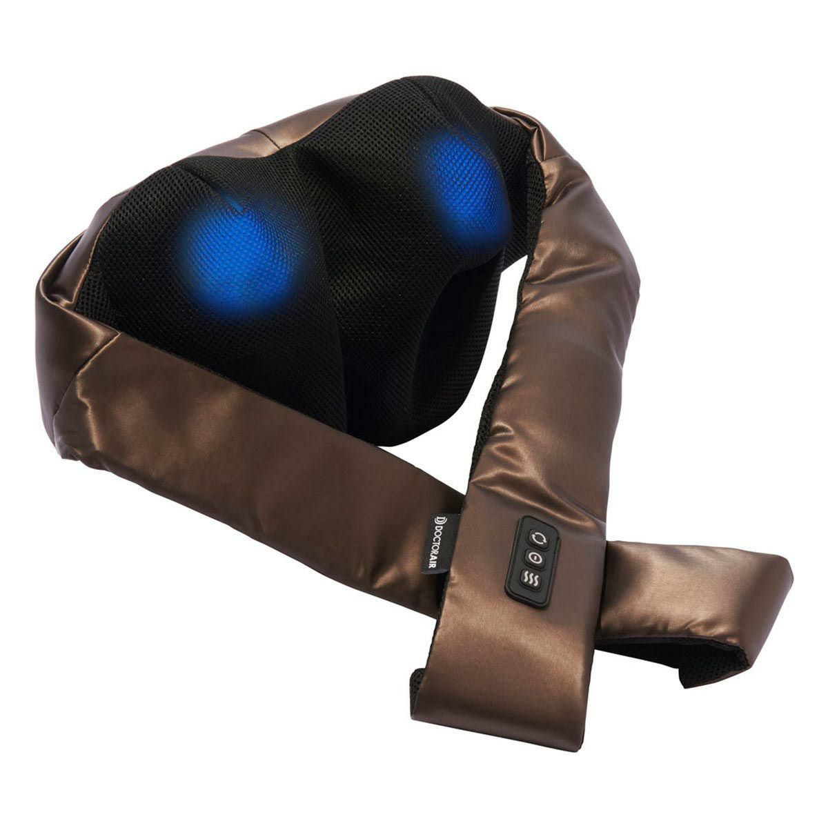 ドクターエア DOCTORAIR　3Dネックマッサージャー プレミアム　MN-05 ブラウン