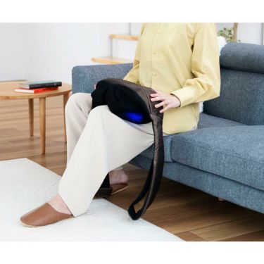 ドクターエア DOCTORAIR　3Dネックマッサージャー プレミアム　MN-05 ブラウン 詳細4