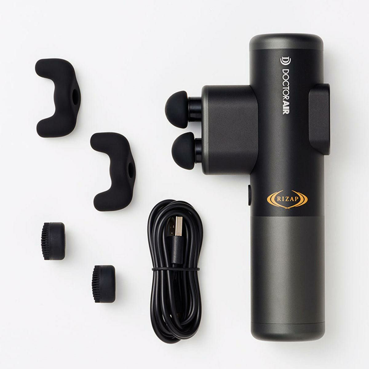 ドクターエア DOCTORAIR　ダブルヘッドガン W HEAD GUN　REG-05 ブラック 詳細2