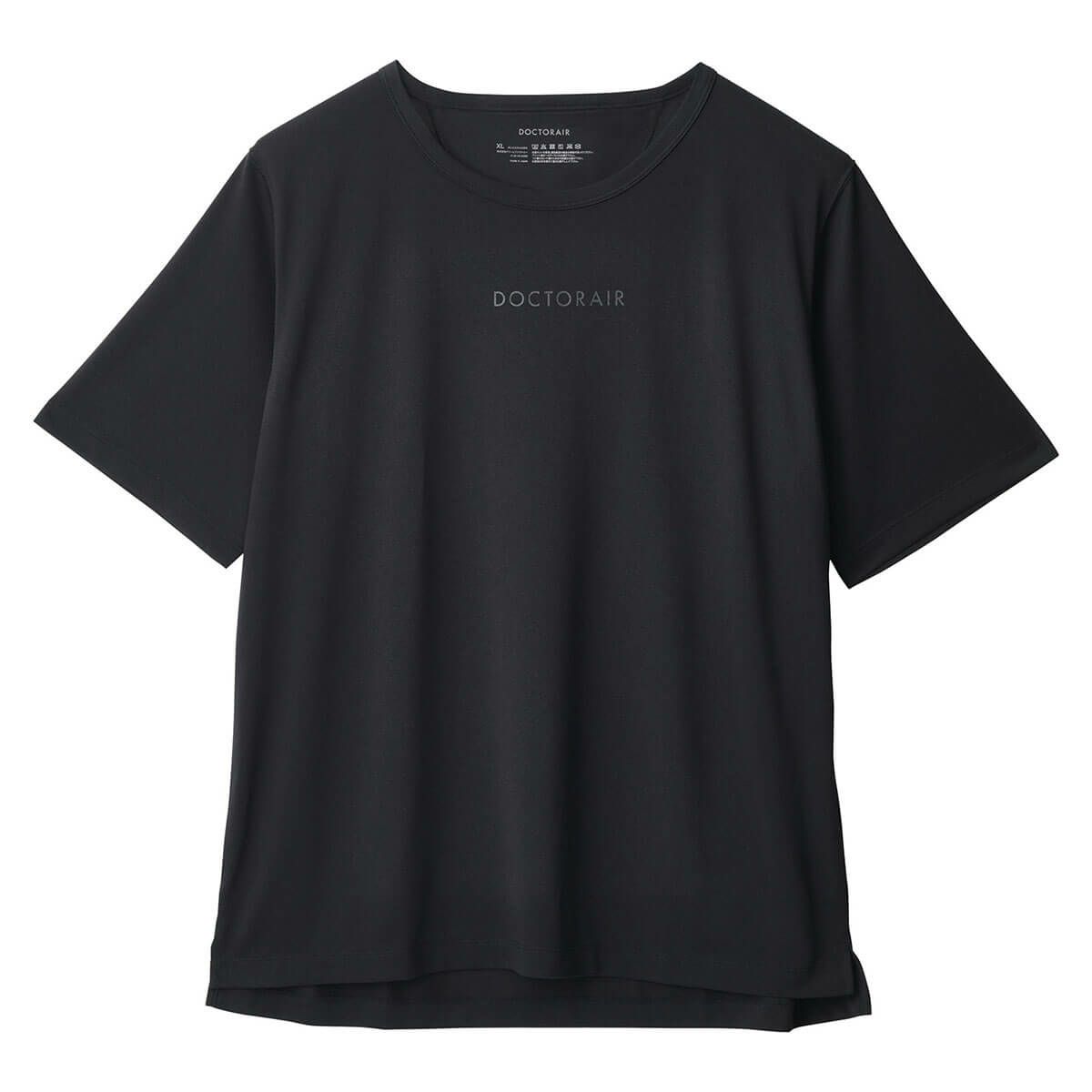 ドクターエア DOCTORAIR　リカバリーTシャツ 半袖Ｔシャツ ARW-01M ブラック