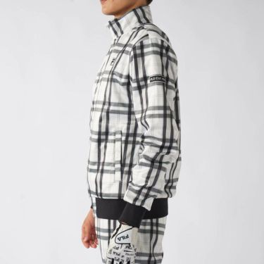 フィラ FILA　メンズ チェック柄 長袖 フルジップ ボンディング ブルゾン 785-292Y 詳細10