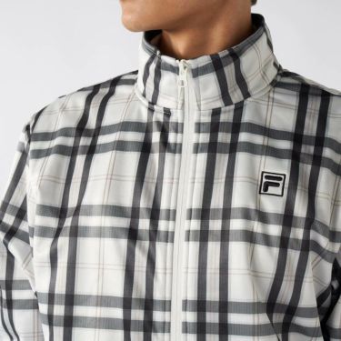 フィラ FILA　メンズ チェック柄 長袖 フルジップ ボンディング ブルゾン 785-292Y 詳細11