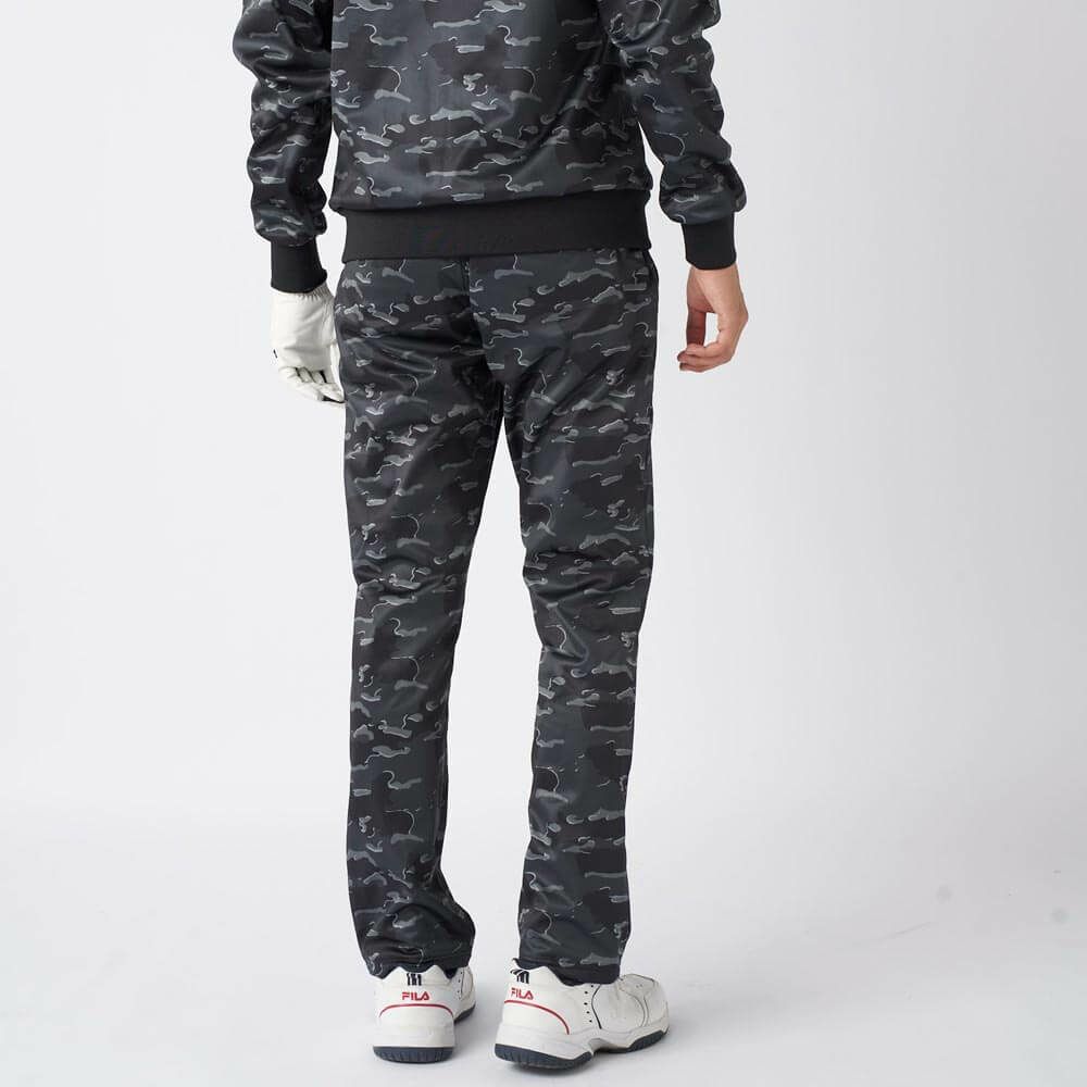 フィラ FILA　メンズ カモフラ柄 ボンディング ロングパンツ 785-391Y 詳細3