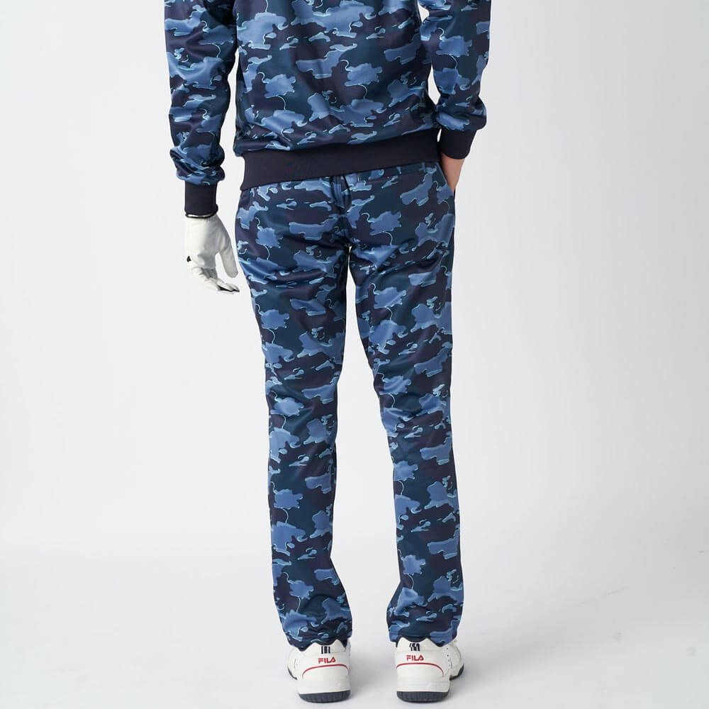 フィラ FILA　メンズ カモフラ柄 ボンディング ロングパンツ 785-391Y 詳細6
