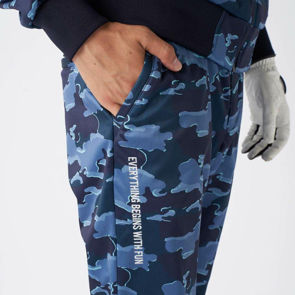 フィラ FILA　メンズ カモフラ柄 ボンディング ロングパンツ 785-391Y 詳細8