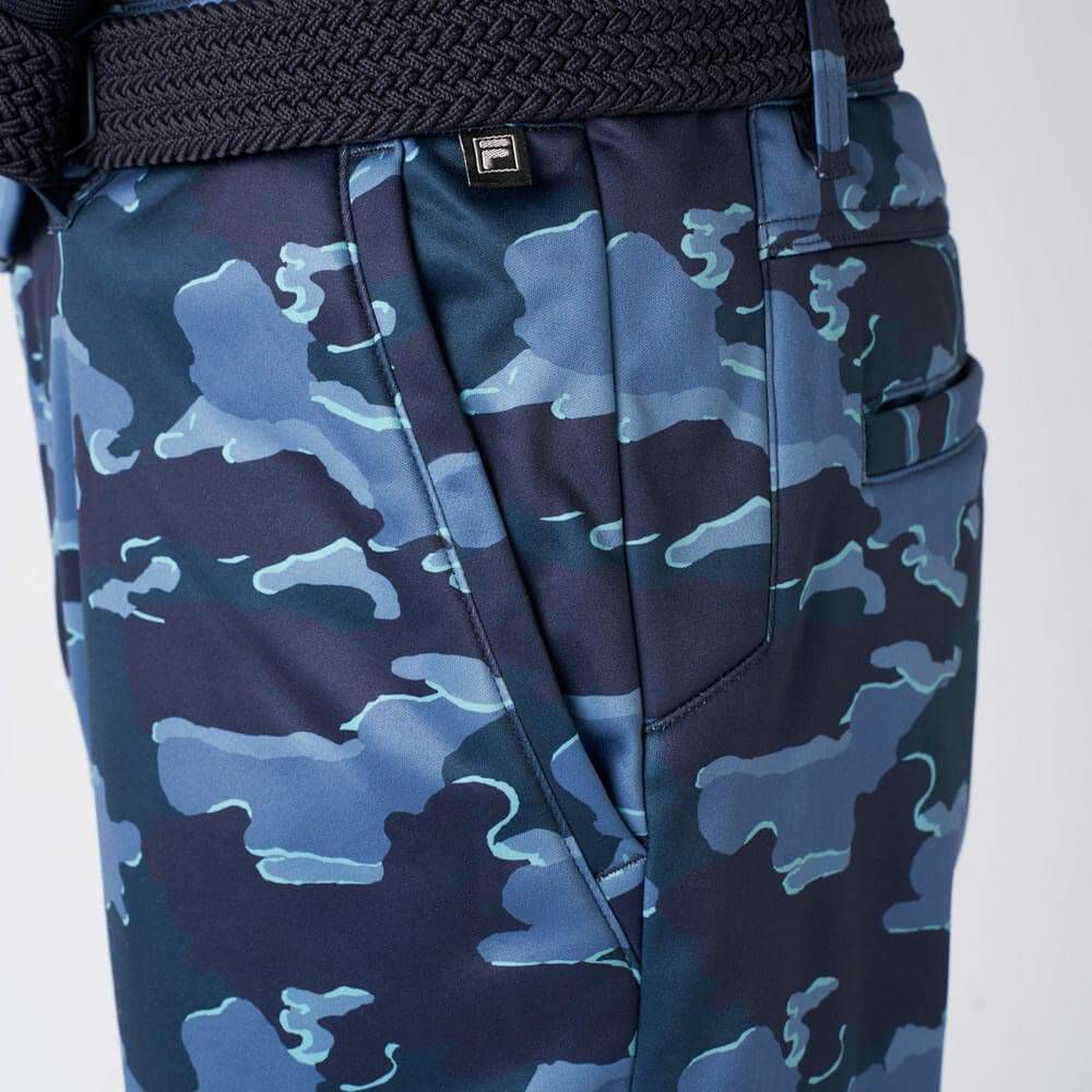 フィラ FILA　メンズ カモフラ柄 ボンディング ロングパンツ 785-391Y 詳細10