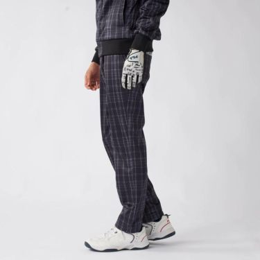 フィラ FILA　メンズ チェック柄 ボンディング ロングパンツ 785-392Y 詳細4