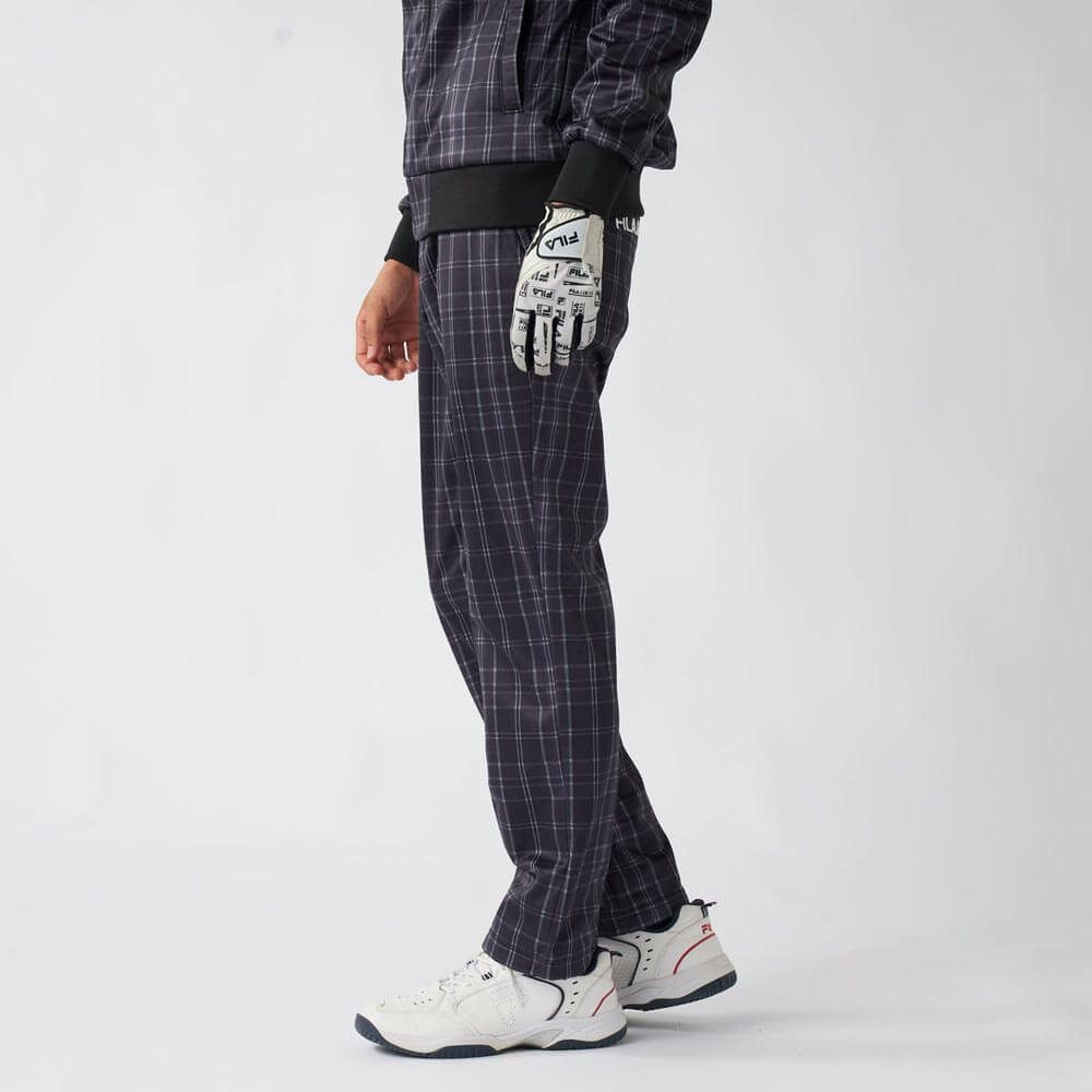 フィラ FILA　メンズ チェック柄 ボンディング ロングパンツ 785-392Y 詳細4