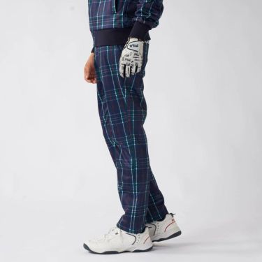 フィラ FILA　メンズ チェック柄 ボンディング ロングパンツ 785-392Y 詳細10