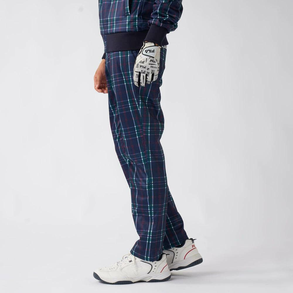 フィラ FILA　メンズ チェック柄 ボンディング ロングパンツ 785-392Y 詳細10