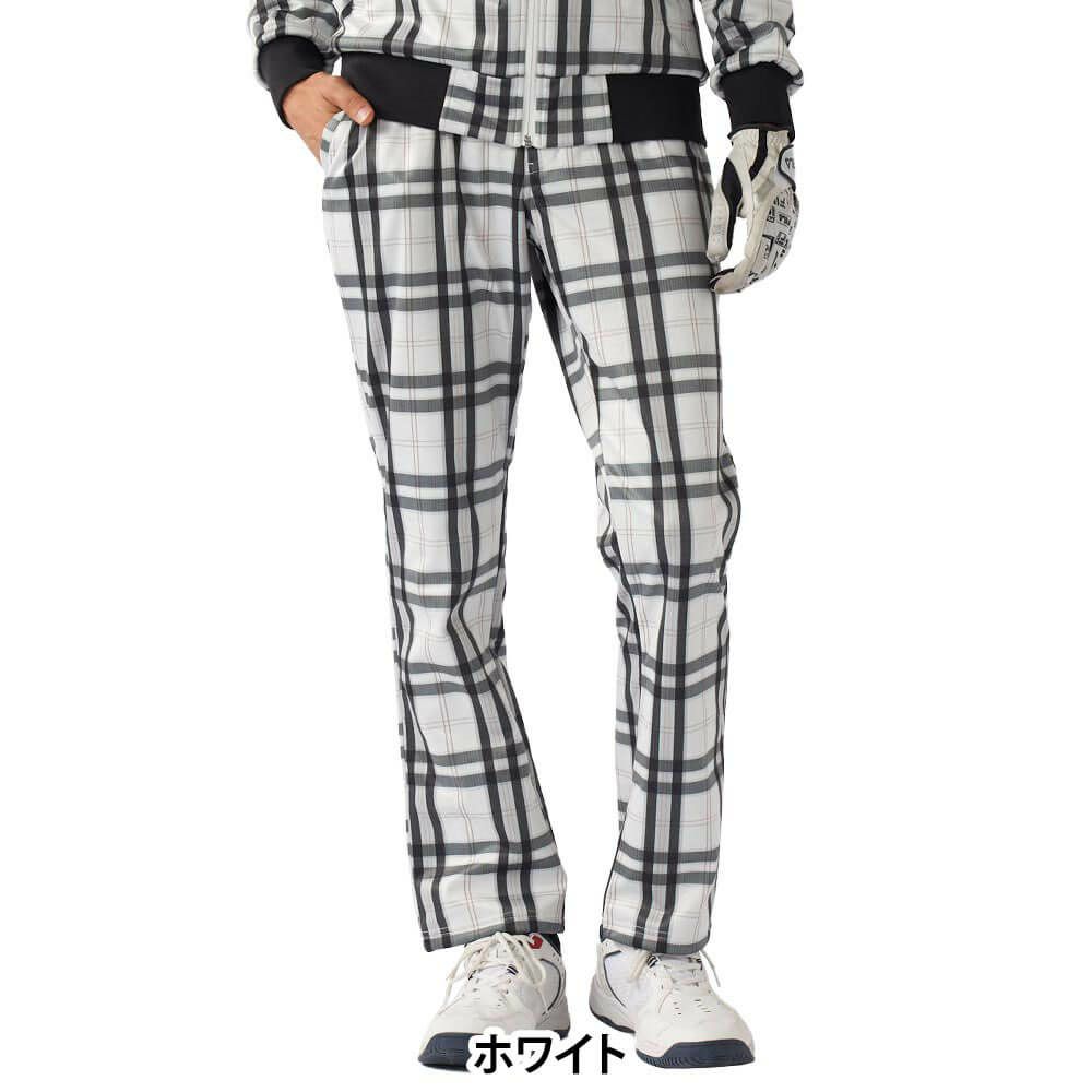 フィラ FILA　メンズ チェック柄 ボンディング ロングパンツ 785-392Y 詳細11