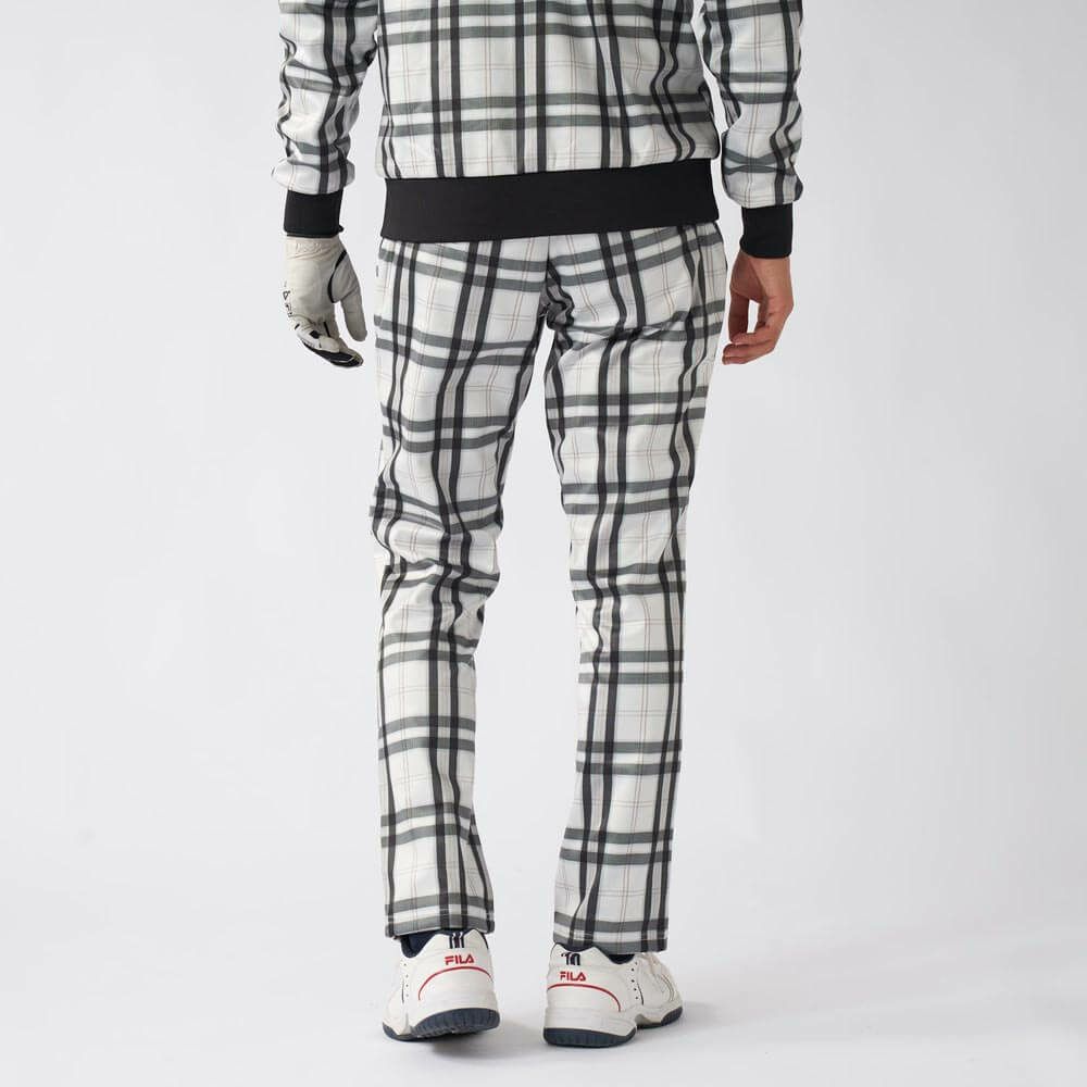 フィラ FILA　メンズ チェック柄 ボンディング ロングパンツ 785-392Y 詳細12