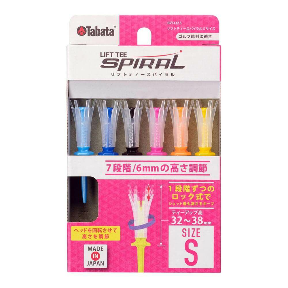 タバタ Tabata　LIFT TEE SPIRAL リフトティー スパイラル Sサイズ GV1432 S A  詳細2