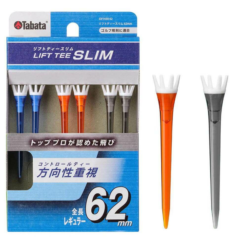 タバタ Tabata　LIFT TEE SLIM リフトティー スリム レギュラー 62mm GV1430 62 A クリアカラー 62mm/クリアカラー