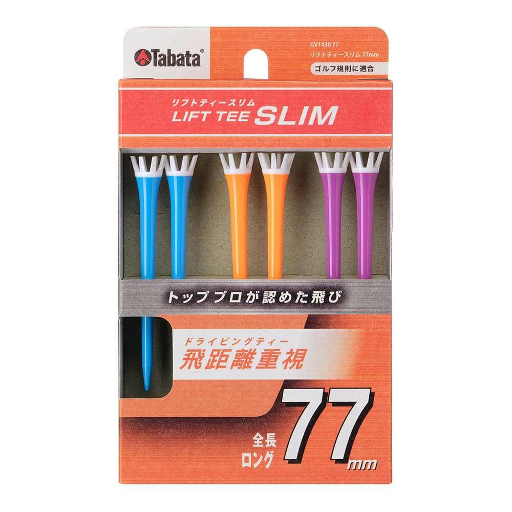 タバタ Tabata　LIFT TEE SLIM リフトティー スリム ロング 77mm GV1430 77 B ビビッドカラー 77mm/ビビッドカラー 詳細2