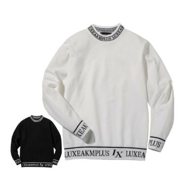 リュクスエイケイエムプラス　メンズ ヘムライン 長袖 モックネック ニット LAK-25011　2025年モデル 詳細1