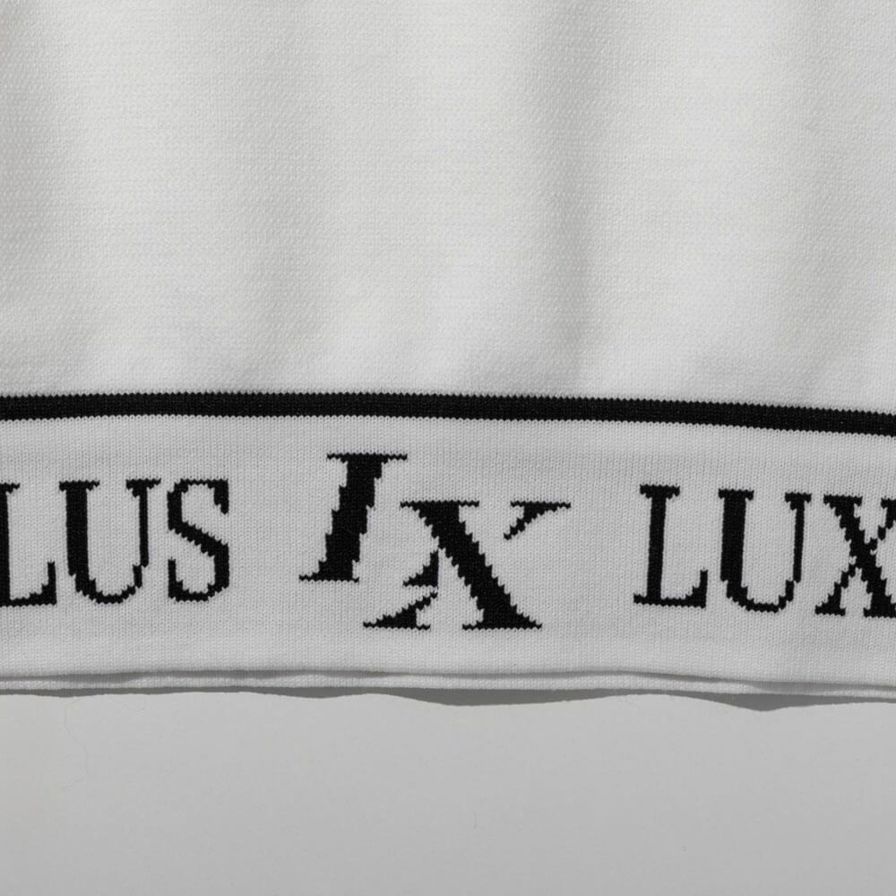 リュクスエイケイエムプラス　メンズ ヘムライン 長袖 モックネック ニット LAK-25011　2025年モデル 詳細1 詳細4