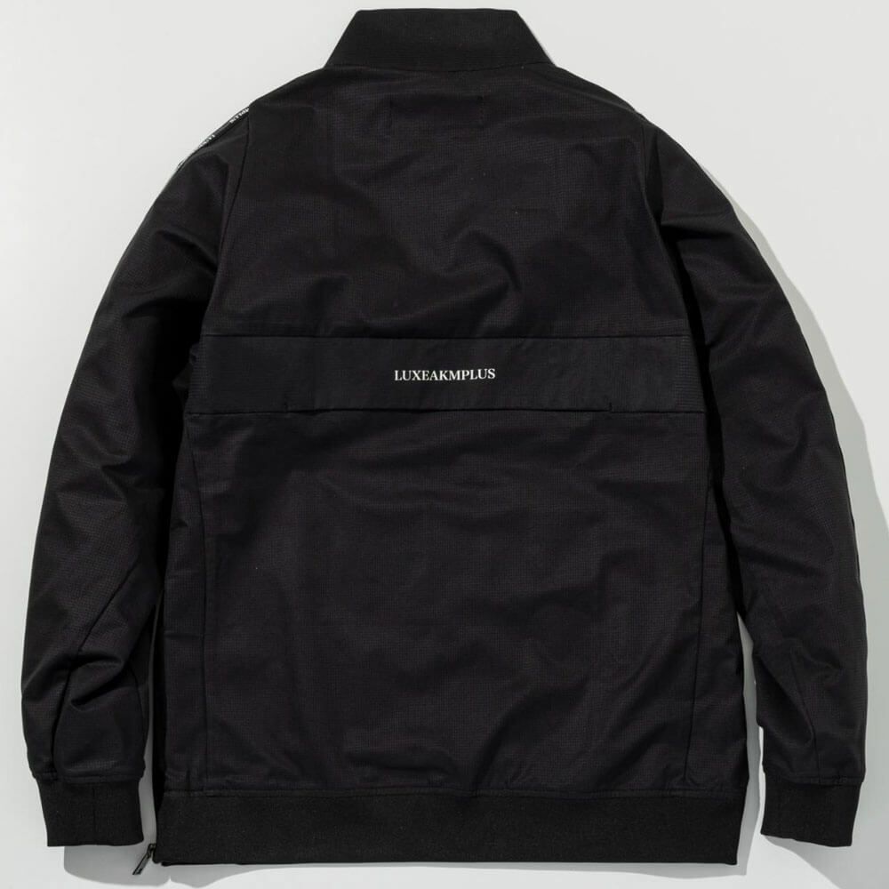 リュクスエイケイエムプラス　メンズ ラインハーフジップ 長袖 ブリーザブル ブルゾン LAO-25012　2025年モデル 詳細1 詳細4
