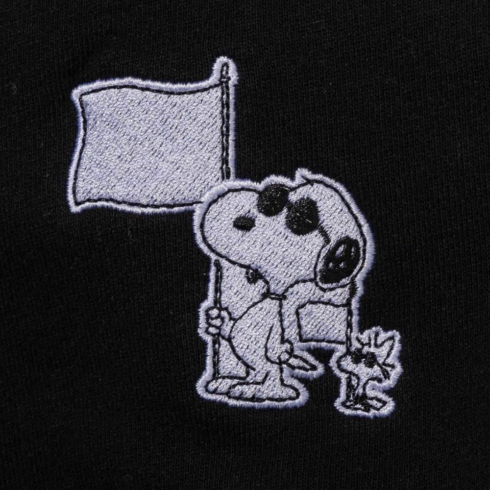 リュクスエイケイエムプラス　メンズ スヌーピー トレーニング 長袖 ジップパーカー LAO-25018　2025年モデル 詳細1 詳細8