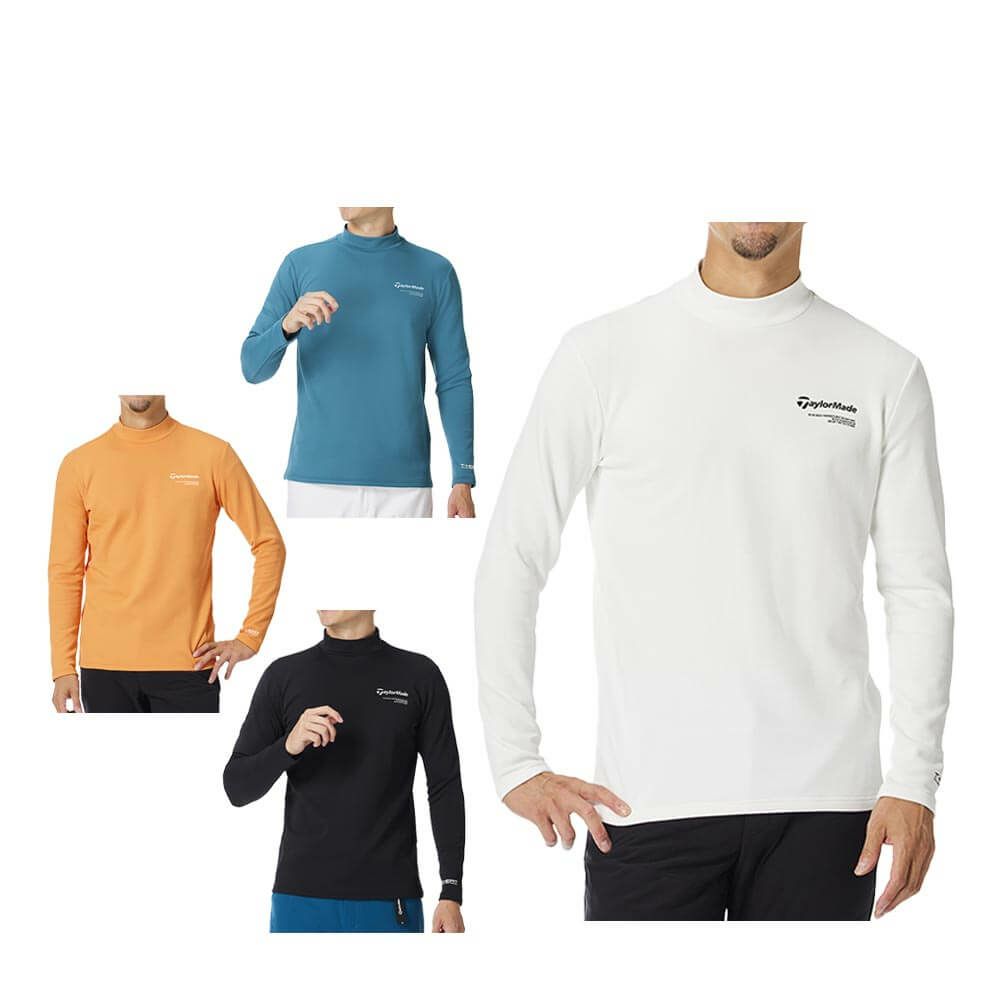 テーラーメイド TaylorMade　メンズ 長袖 モックネック シャツ TL510　2025年モデル 詳細1
