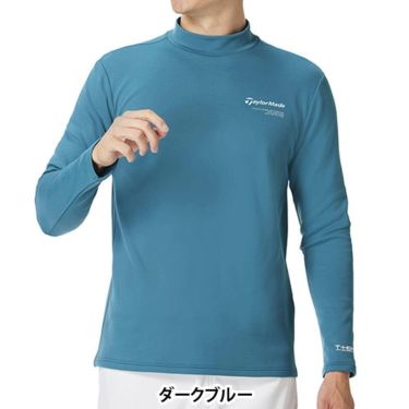 テーラーメイド TaylorMade　メンズ 長袖 モックネック シャツ TL510　2025年モデル 詳細1 詳細8