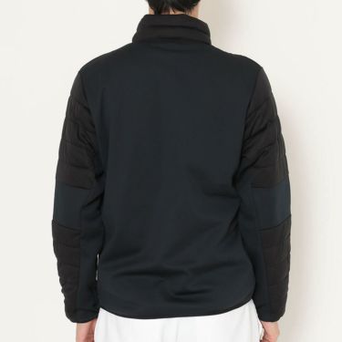 キャロウェイ Callaway　メンズ スターストレッチ 長袖 中綿&裏起毛スムース スウェット ブルゾン C25217106　2025年モデル 詳細1 詳細3