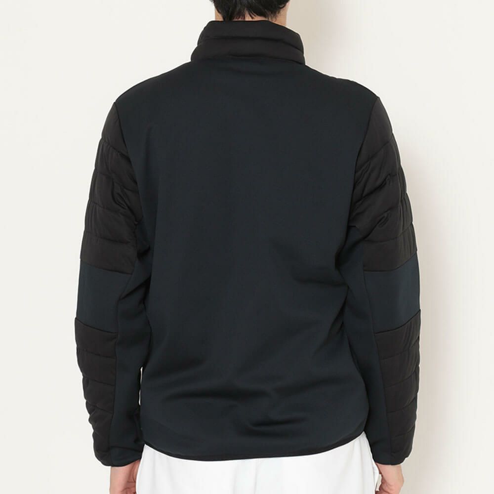 キャロウェイ Callaway　メンズ スターストレッチ 長袖 中綿&裏起毛スムース スウェット ブルゾン C25217106　2025年モデル 詳細1 詳細3