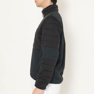 キャロウェイ Callaway　メンズ スターストレッチ 長袖 中綿&裏起毛スムース スウェット ブルゾン C25217106　2025年モデル 詳細1 詳細4