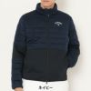 キャロウェイ Callaway　メンズ スターストレッチ 長袖 中綿&裏起毛スムース スウェット ブルゾン C25217106　2025年モデル 詳細1 詳細8