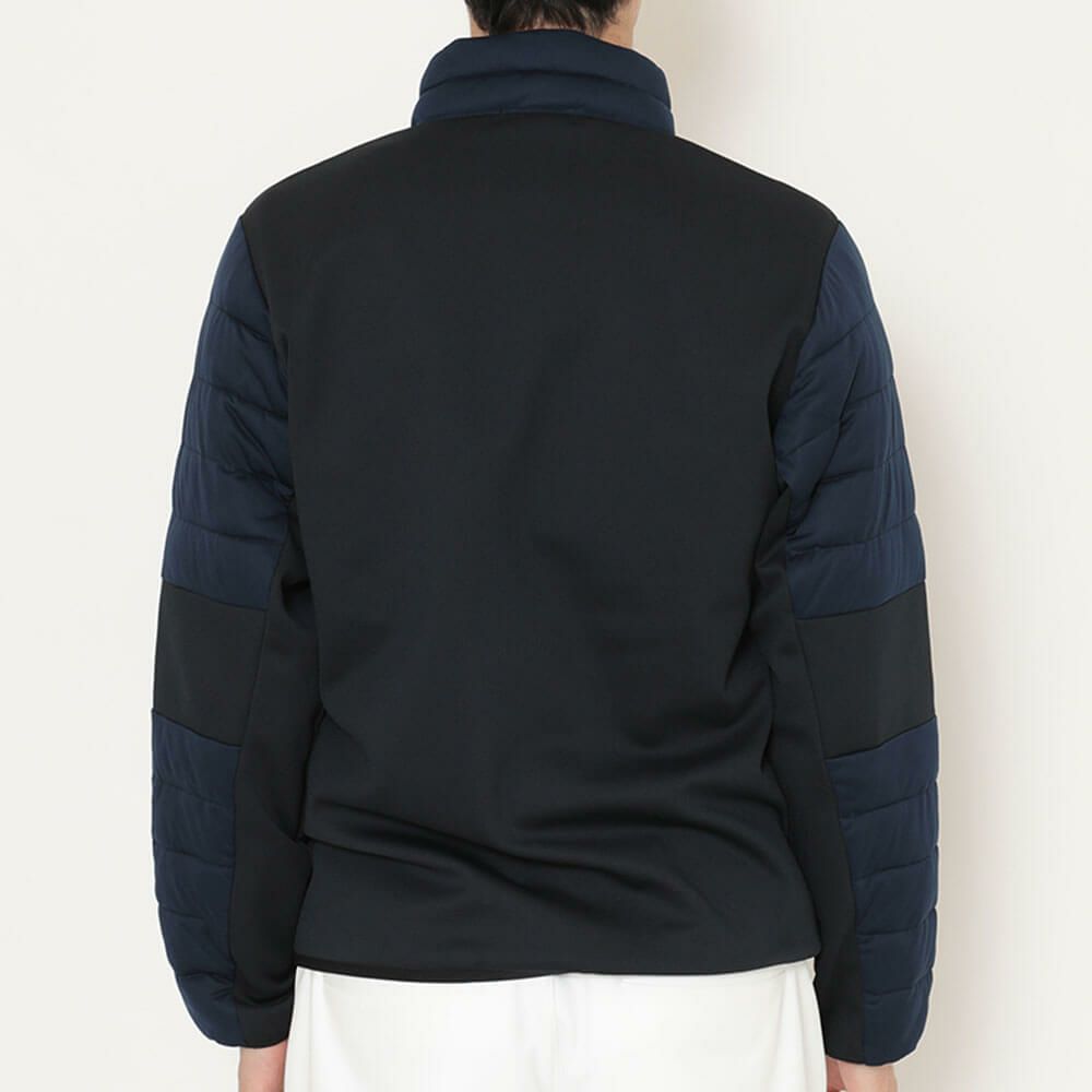 キャロウェイ Callaway　メンズ スターストレッチ 長袖 中綿&裏起毛スムース スウェット ブルゾン C25217106　2025年モデル 詳細1 詳細9