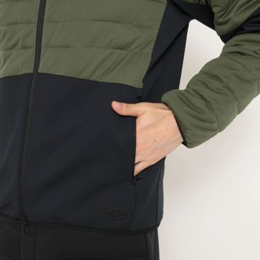 キャロウェイ Callaway　メンズ スターストレッチ 長袖 中綿&裏起毛スムース スウェット ブルゾン C25217106　2025年モデル 詳細1 詳細14