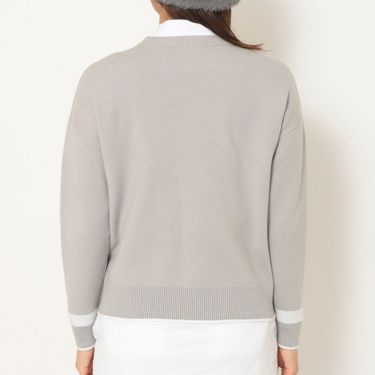 キャロウェイ Callaway　レディース クルーネック 長袖 ラインストーン付き ニット C25218201　2025年モデル 詳細1 詳細6